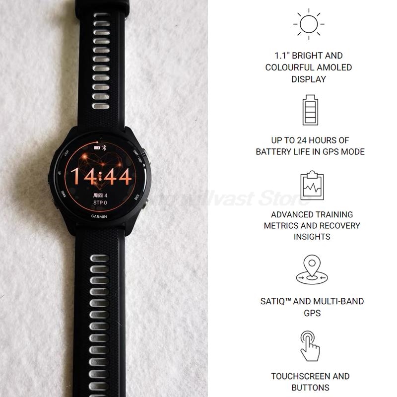 Garmin Forerunner 265 Running  - огляд і ціна Gps Running Watch