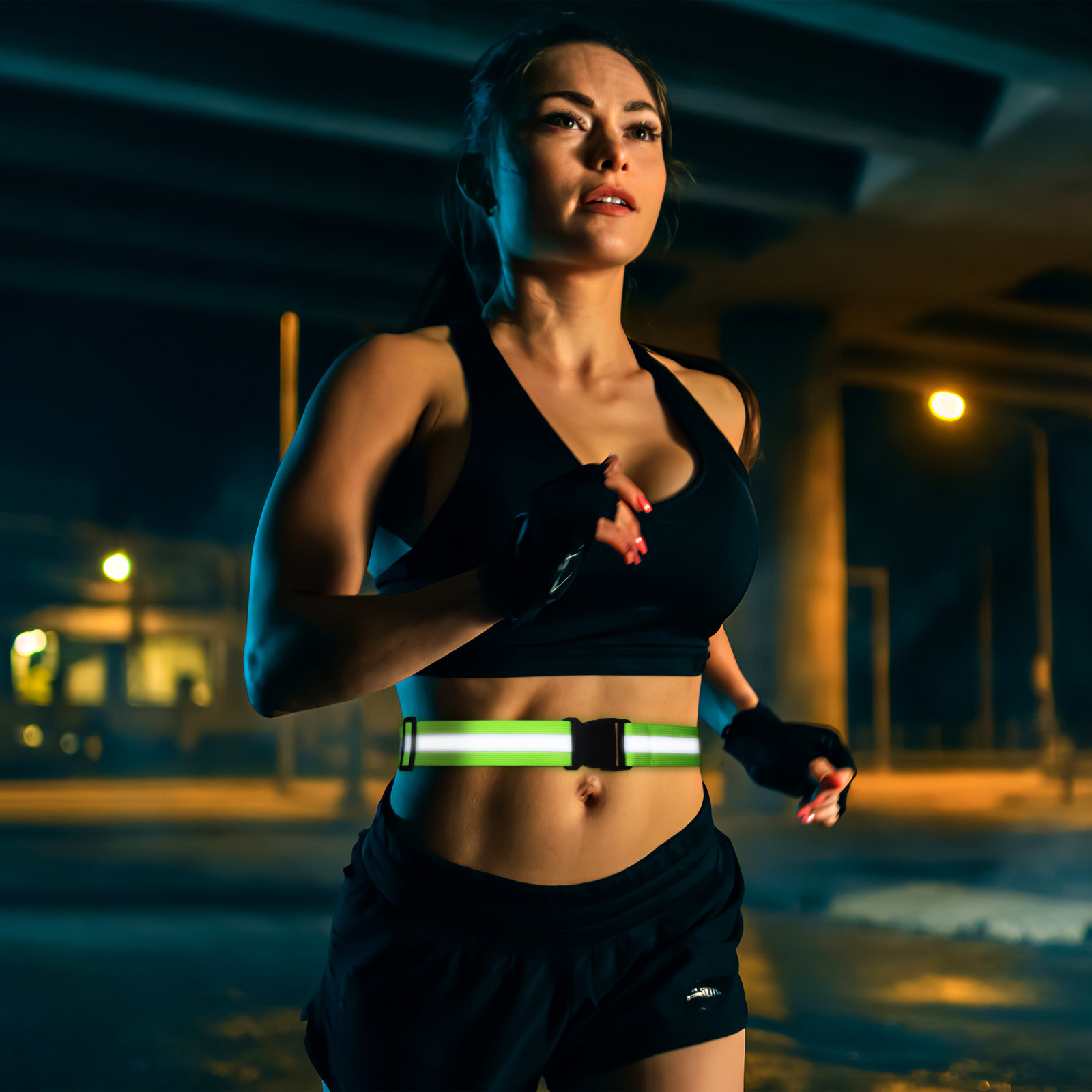 Fluorescent Green Reflective B - огляд і ціна Running Visibility Gear