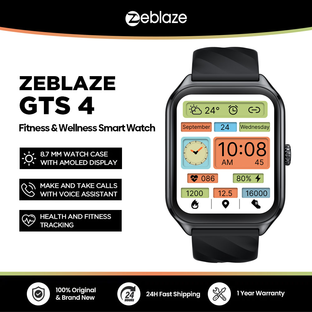 New Zeblaze GTS 4 Voice Callin - огляд і ціна Gps Running Watch