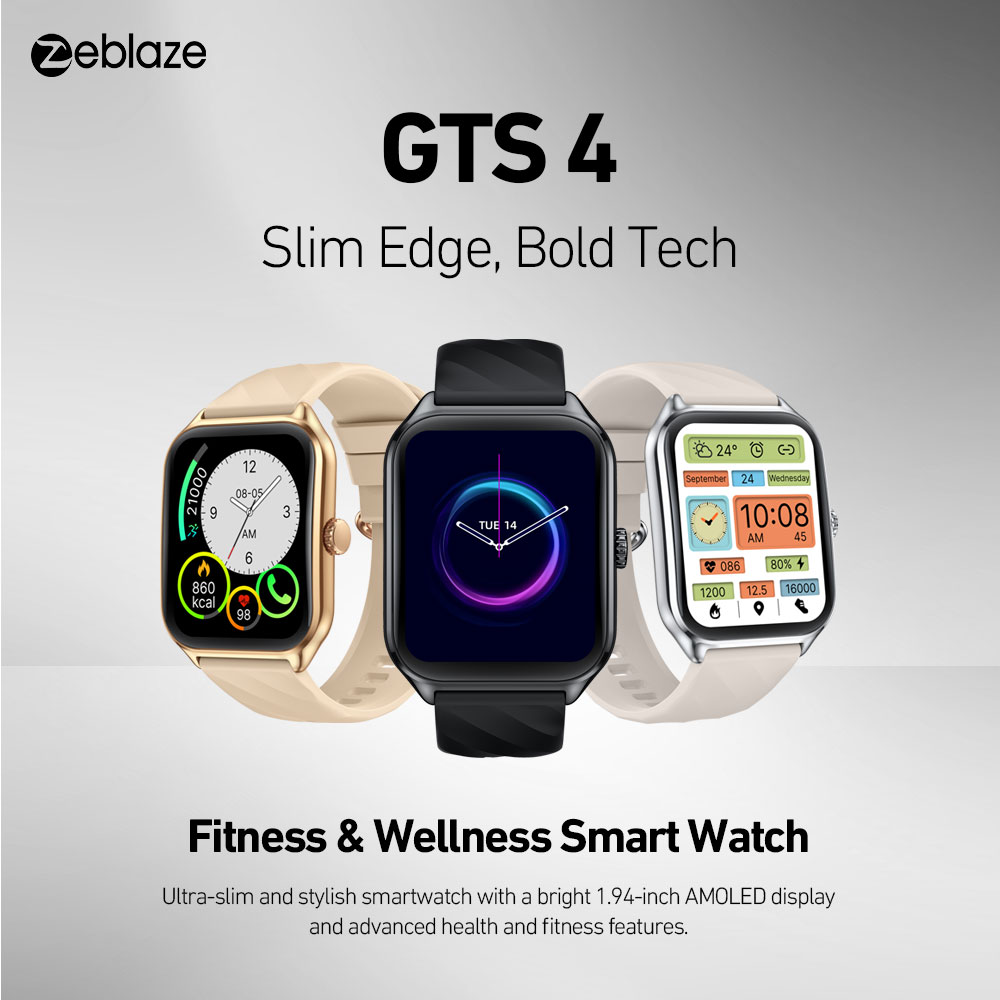 New Zeblaze GTS 4 Voice Callin - огляд і ціна Gps Running Watch