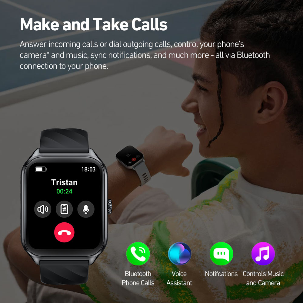 New Zeblaze GTS 4 Voice Callin - огляд і ціна Gps Running Watch