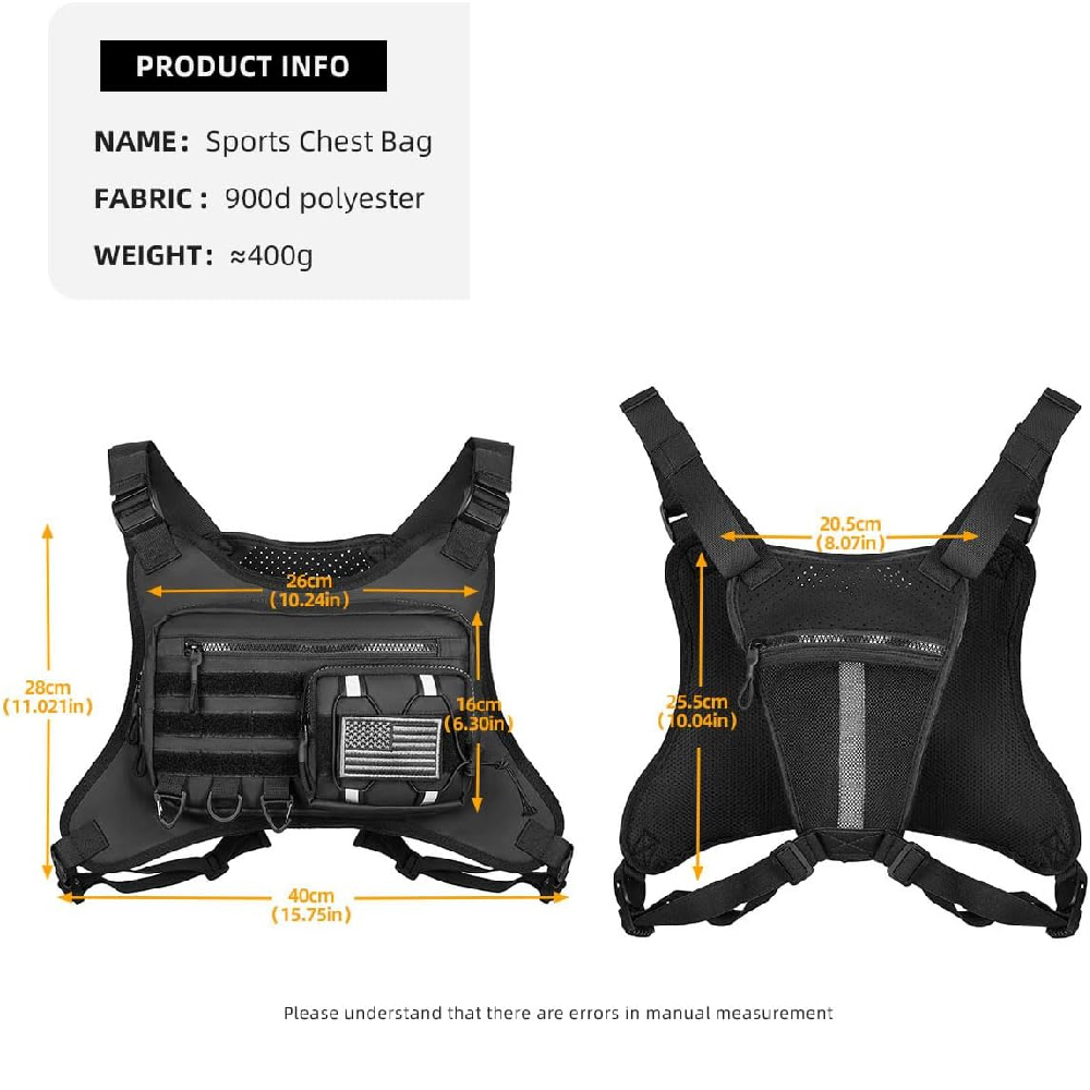 1PCS Reflective Cycling Chest  - огляд і ціна Running Gear Sale