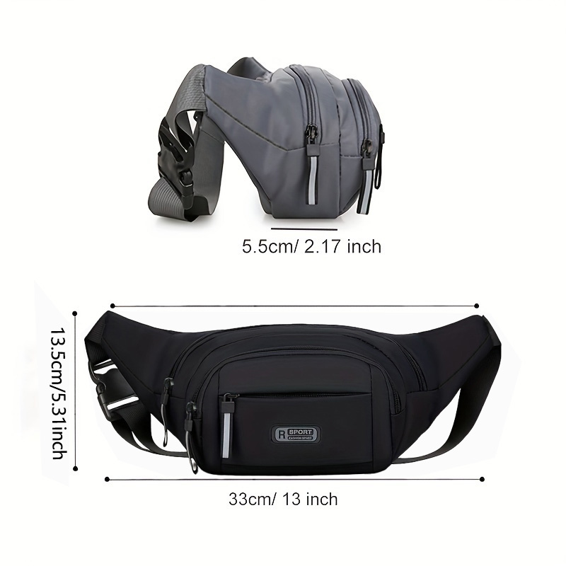 Men Waterproof Waist Bag Multi - огляд і ціна Running Gear Bag