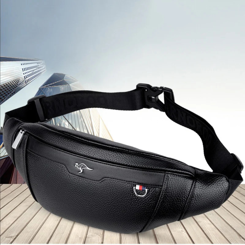 Business Leather Waist Bag Mul - огляд і ціна Running Gear Bag
