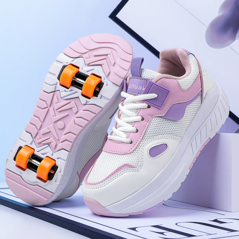Kids Roller Skates 4 Wheels De - огляд і ціна Running Gear For Women