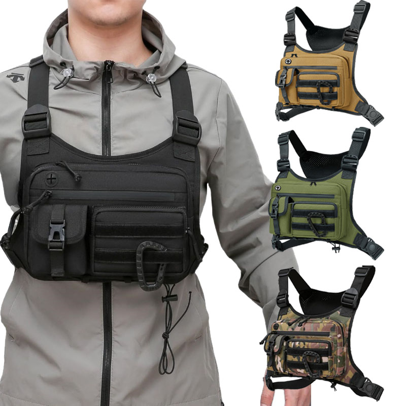 Tactical Chest Bag Men's Vest  - огляд і ціна Running Gear Bag