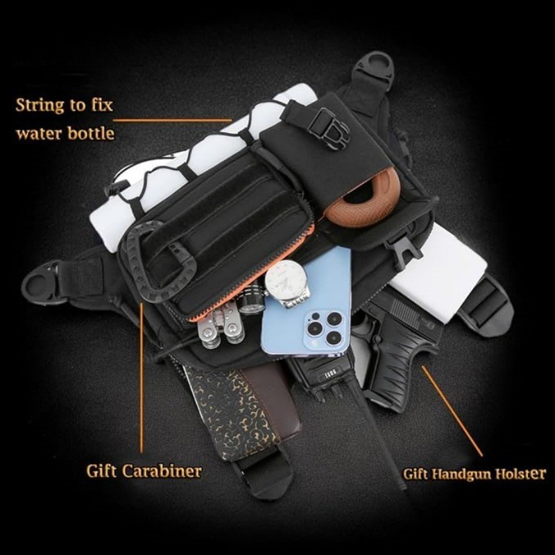 Tactical Chest Bag Men's Vest  - огляд і ціна Running Gear Bag