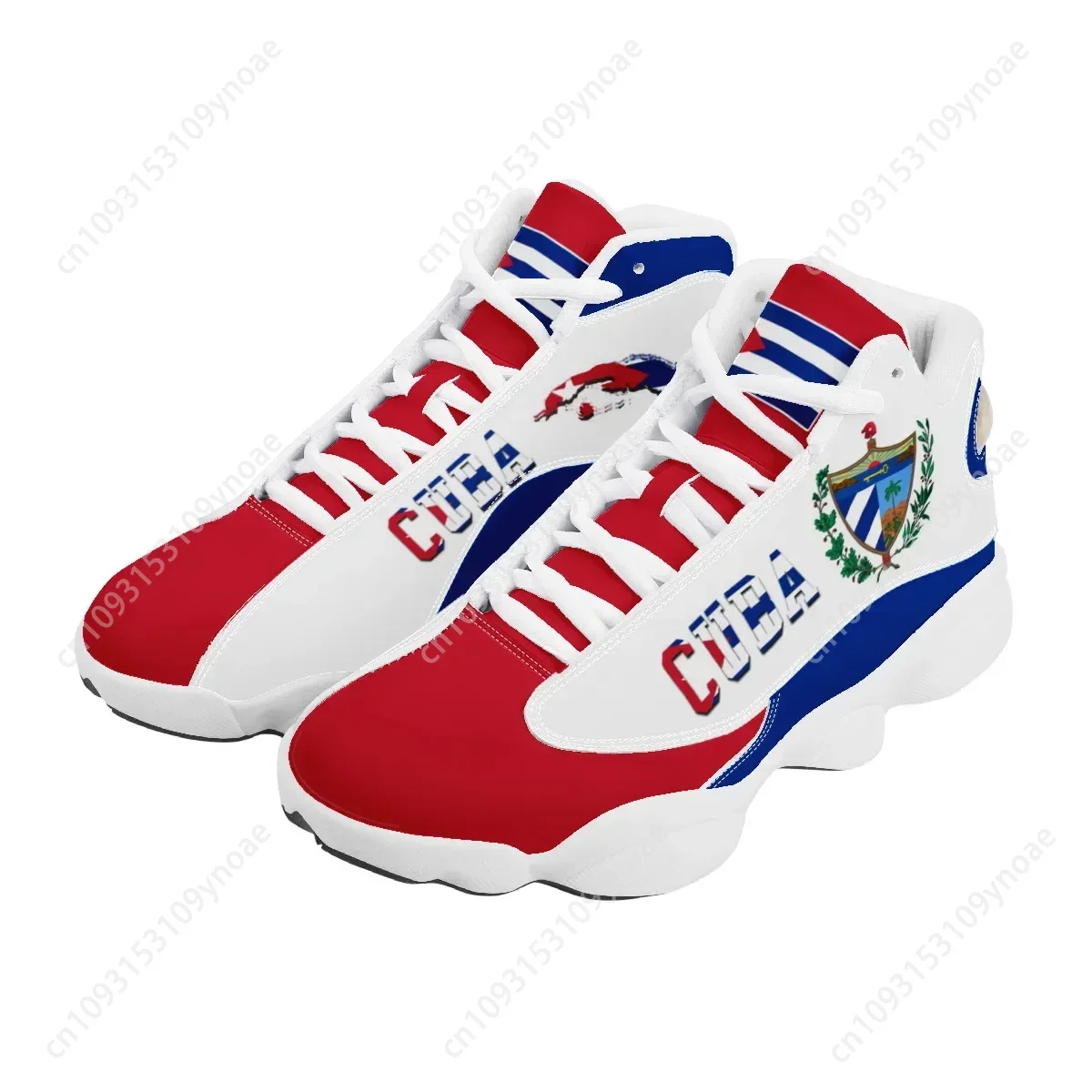 CUBA Flag Print Cool Men Baske - огляд і ціна Running Gear For Sale