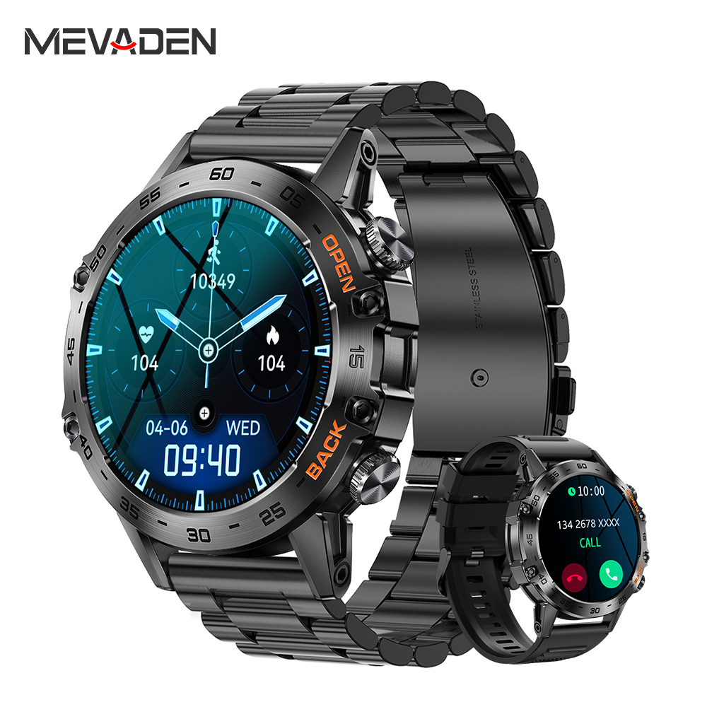 MEVADEN Steel 1.39 inch Men Lu - огляд і ціна Gps Running Watch