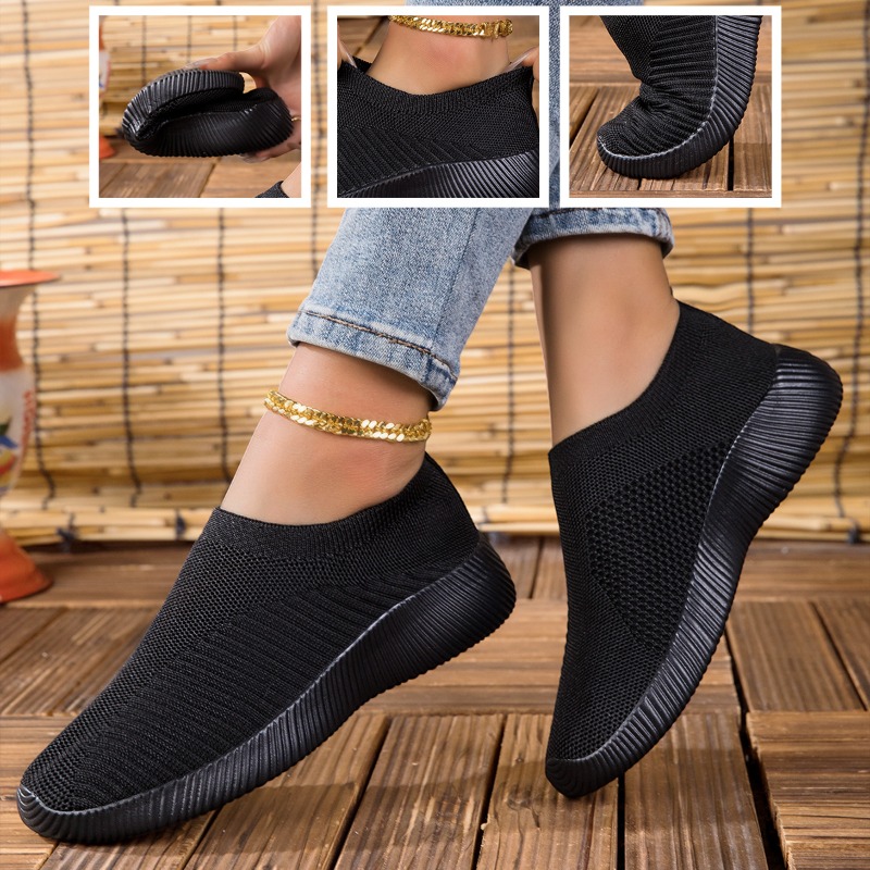 Women's Sneakers Breathable Kn - огляд і ціна Running Gear For Sale