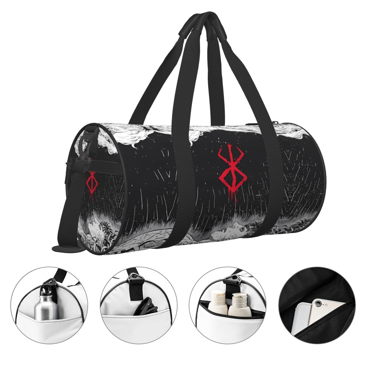 Japan Anime Bereserk Gym Bag F - огляд і ціна Running Gear Bag