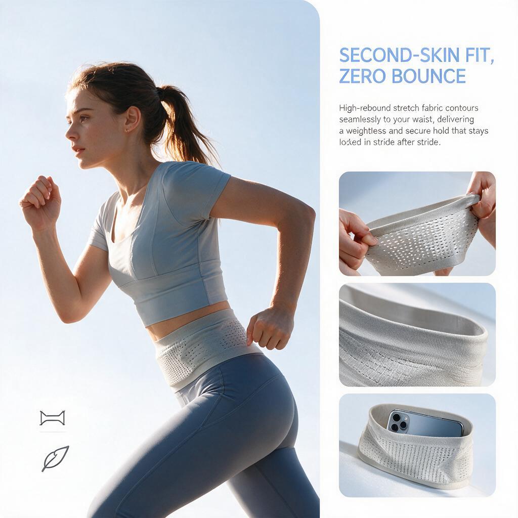 Seamless Invisible Running Wai - огляд і ціна Running Gear Bag